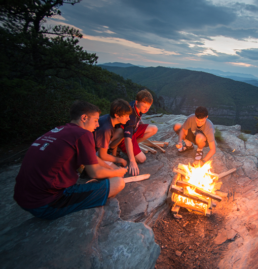 Nights on mountain